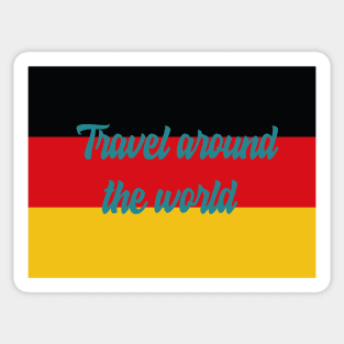 Travel Around the World - Germany Sticker